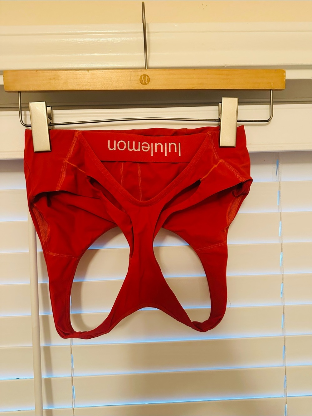lululemon athletica burnt orange Racerback Sports Bra